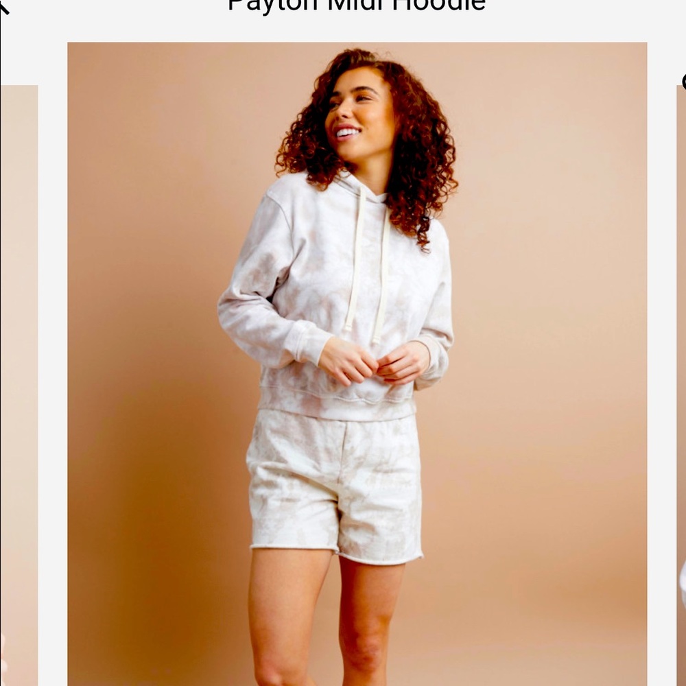Payton hoodie and shorts set